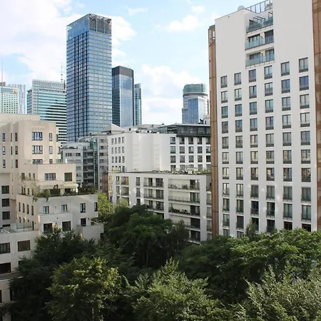 Strict Center Warsaw Comfortable Apartment, 10Th-Floor With Beautiful View On The Park And Skyscrapers, Free Wifi, Self Check-In/Out Екстер'єр фото