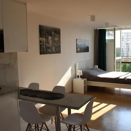 Strict Center Warsaw Comfortable Apartment, 10Th-Floor With Beautiful View On The Park And Skyscrapers, Free Wifi, Self Check-In/Out Екстер'єр фото